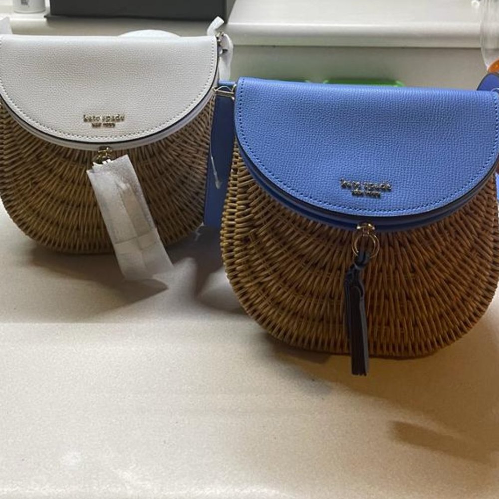 Catch Wicker Medium Crossbody | Kate Spade - Picture 5 of 6